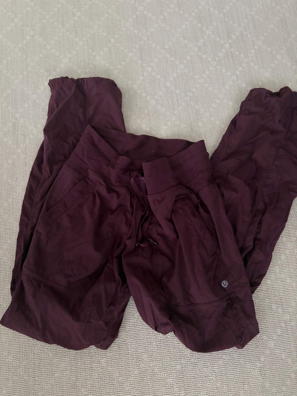 lululemon athletica Women's Maroon Track Joggers